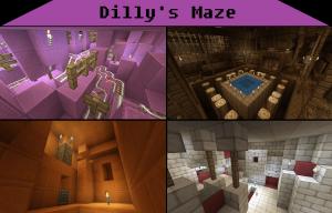 Télécharger Dilly's Maze: An Adventurous Labyrinth pour Minecraft 1.8.8
